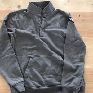 Men’s button up The North Face sweatshirt